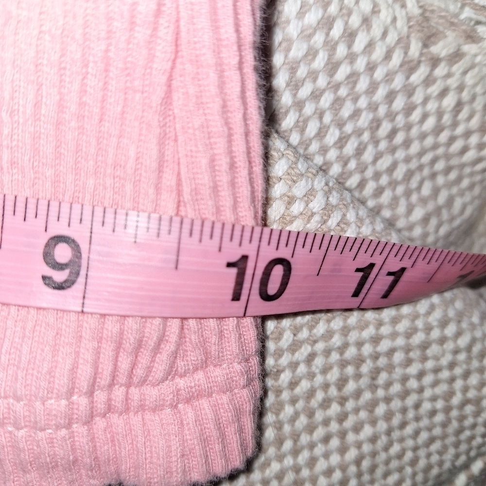BoTee Pink Ribbed Flare Pants In A Womens Size X-Small. Pre-loved In Great Shape - Picture 6 of 8